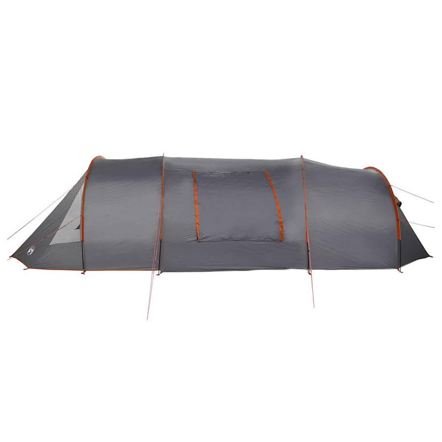 Tunneltent met dak Grijs en Oranje 778 x 356 x 210 cm