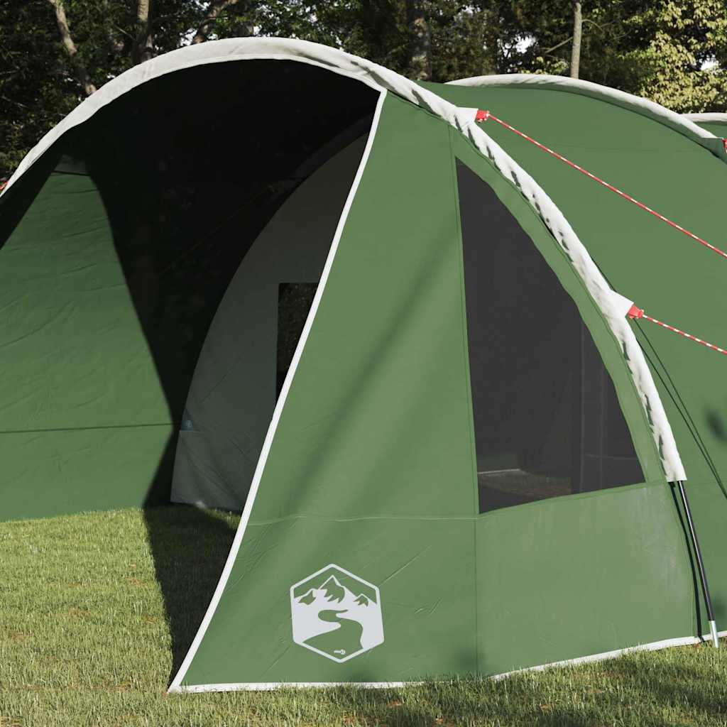 Tunneltent met dak met opslag Groen en Wit 778 x 356 x 210 cm