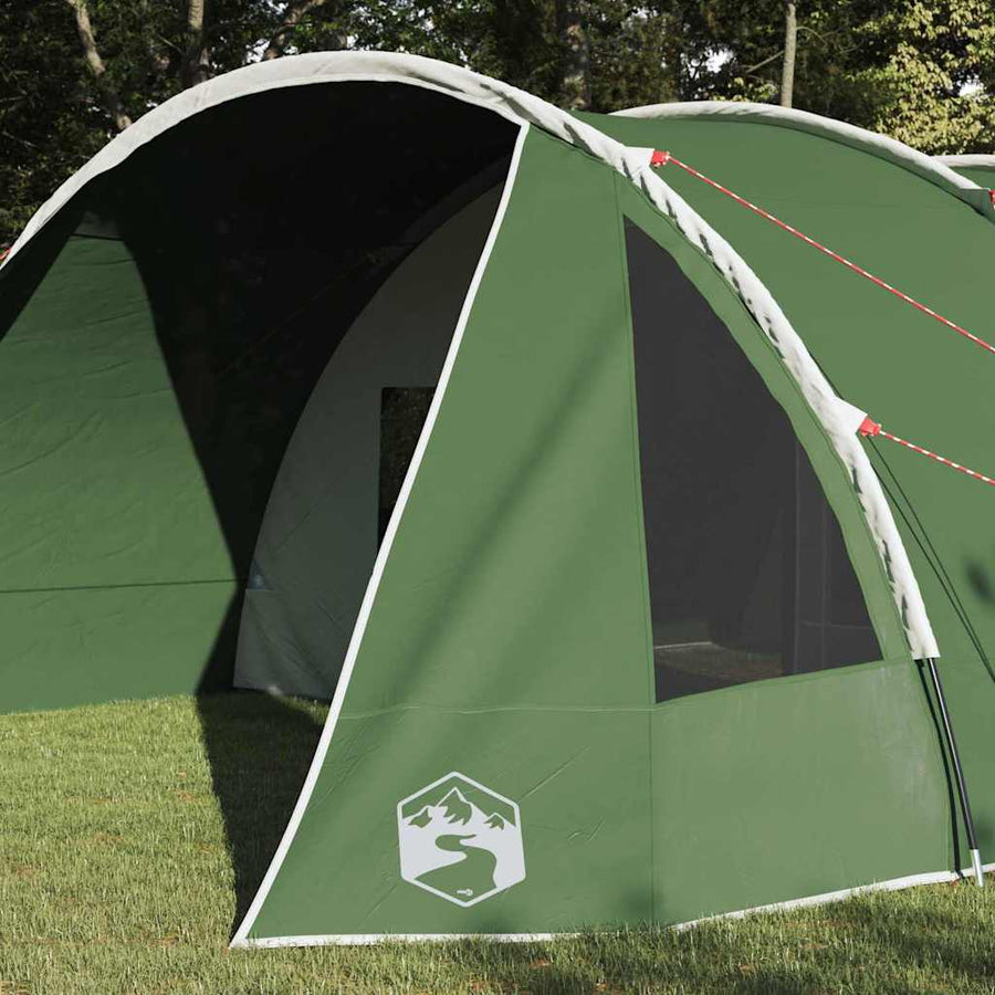 Tunneltent met dak met opslag Groen en Wit 778 x 356 x 210 cm