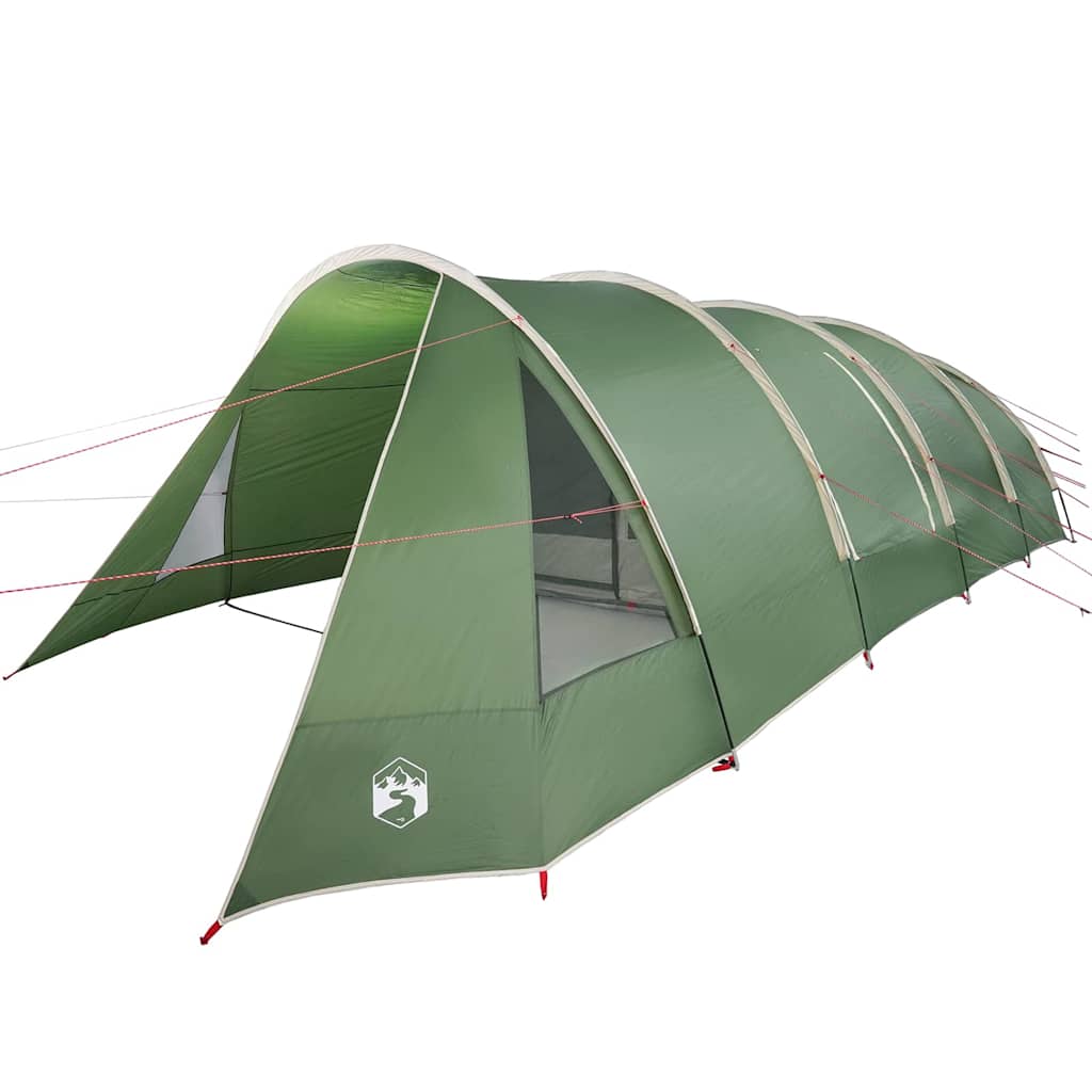 Tunneltent met dak met opslag Groen en Wit 778 x 356 x 210 cm