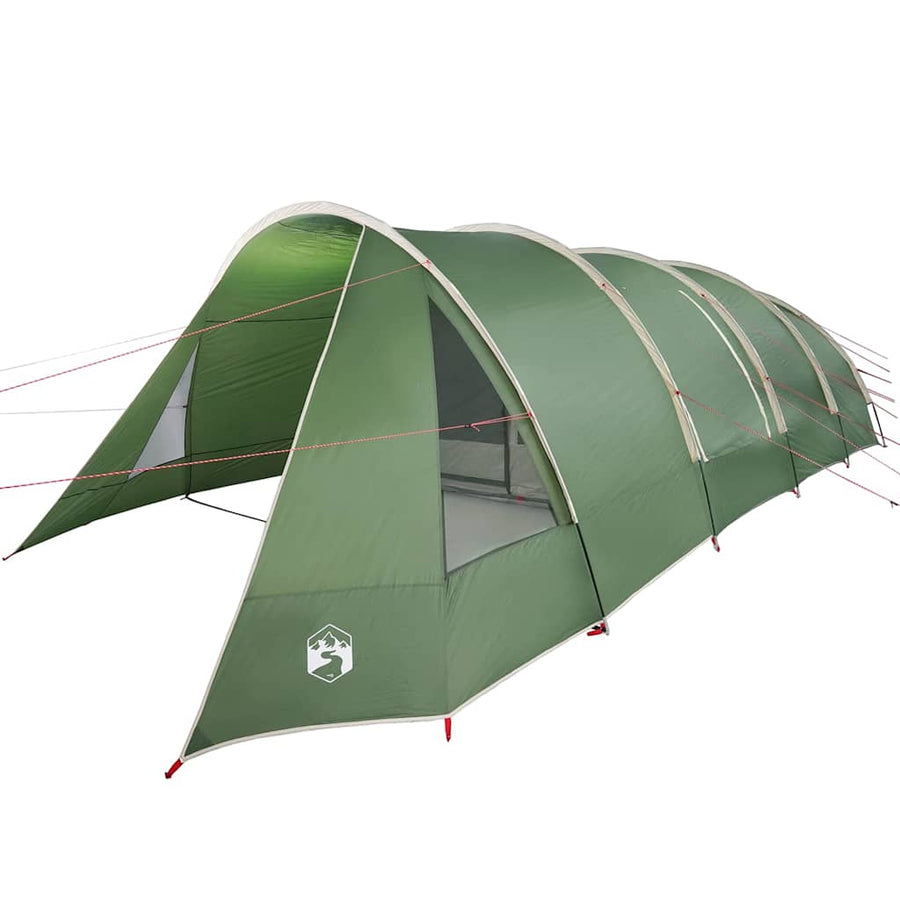 Tunneltent met dak met opslag Groen en Wit 778 x 356 x 210 cm