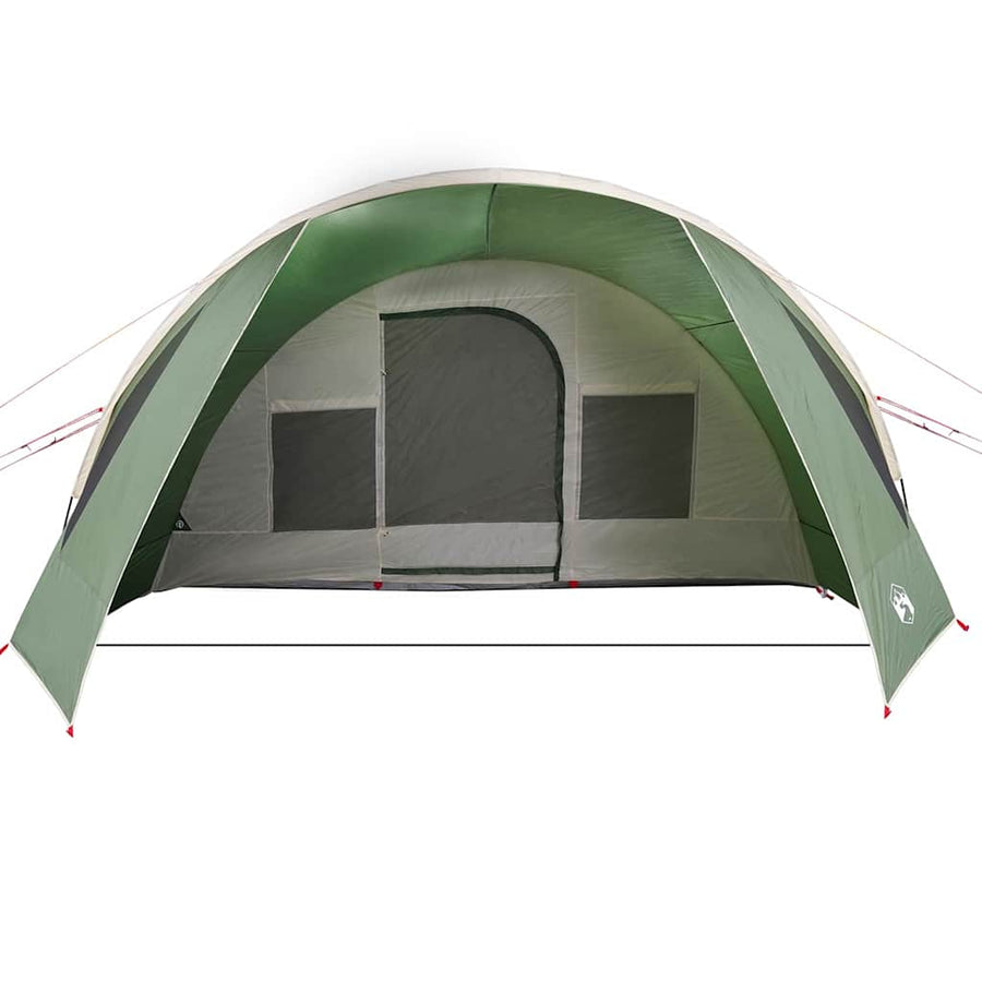 Tunneltent met dak met opslag Groen en Wit 778 x 356 x 210 cm