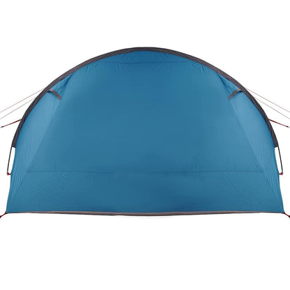 Tunneltent met dak met opslag Blauw en Grijs 778 x 356 x 210 cm