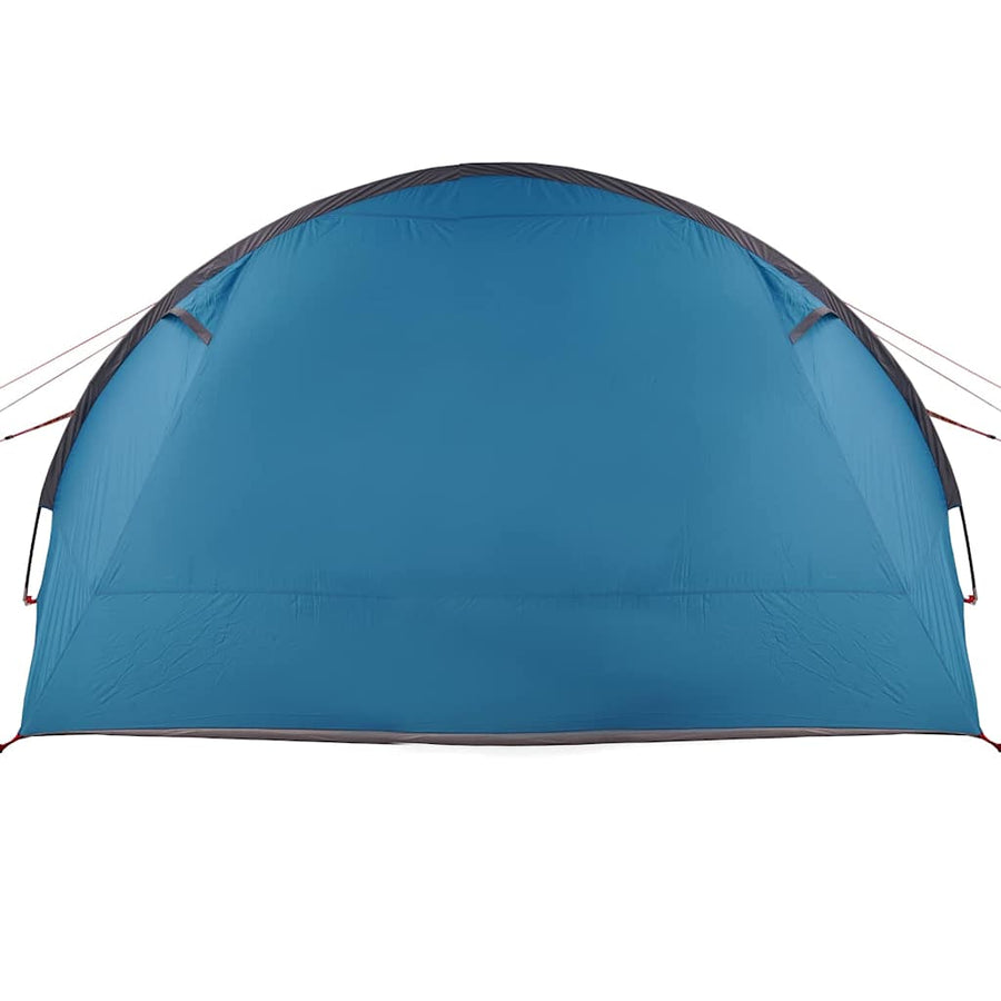 Tunneltent met dak met opslag Blauw en Grijs 778 x 356 x 210 cm