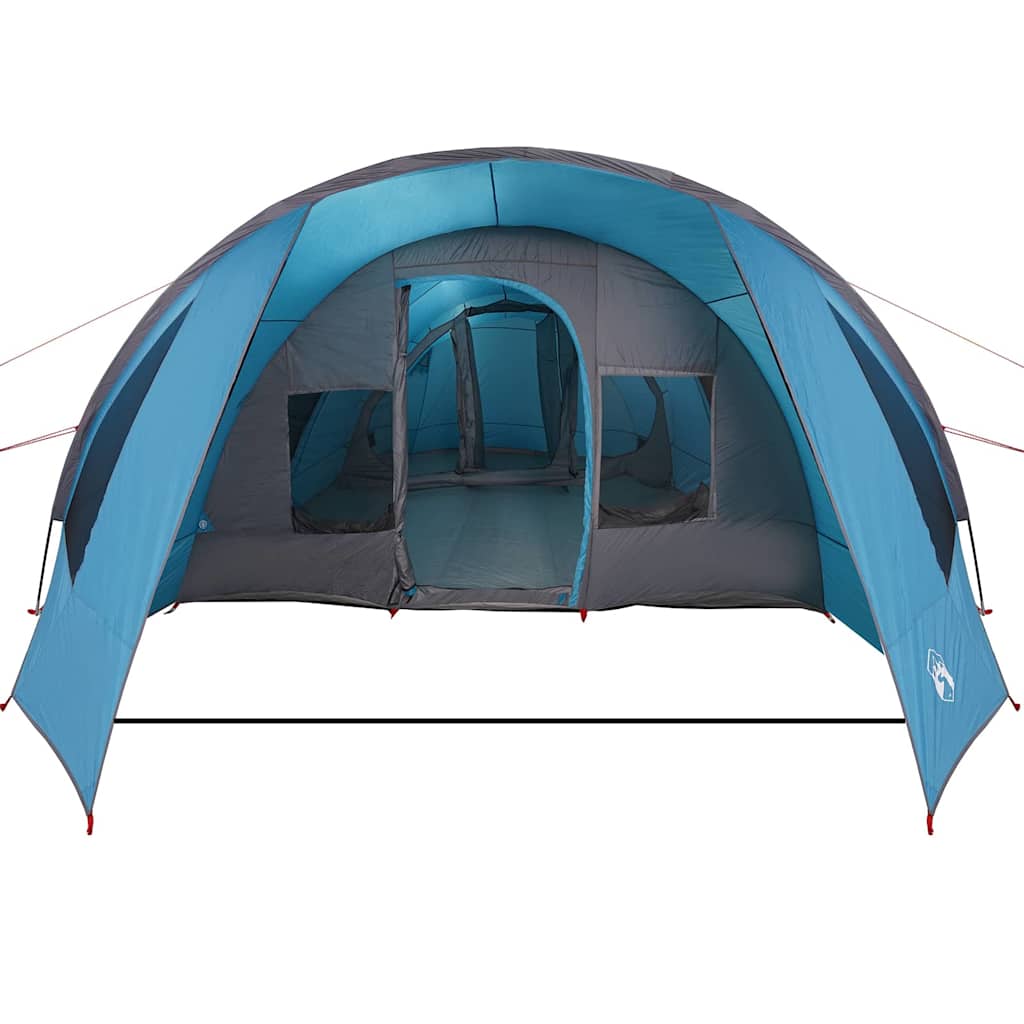 Tunneltent met dak met opslag Blauw en Grijs 778 x 356 x 210 cm