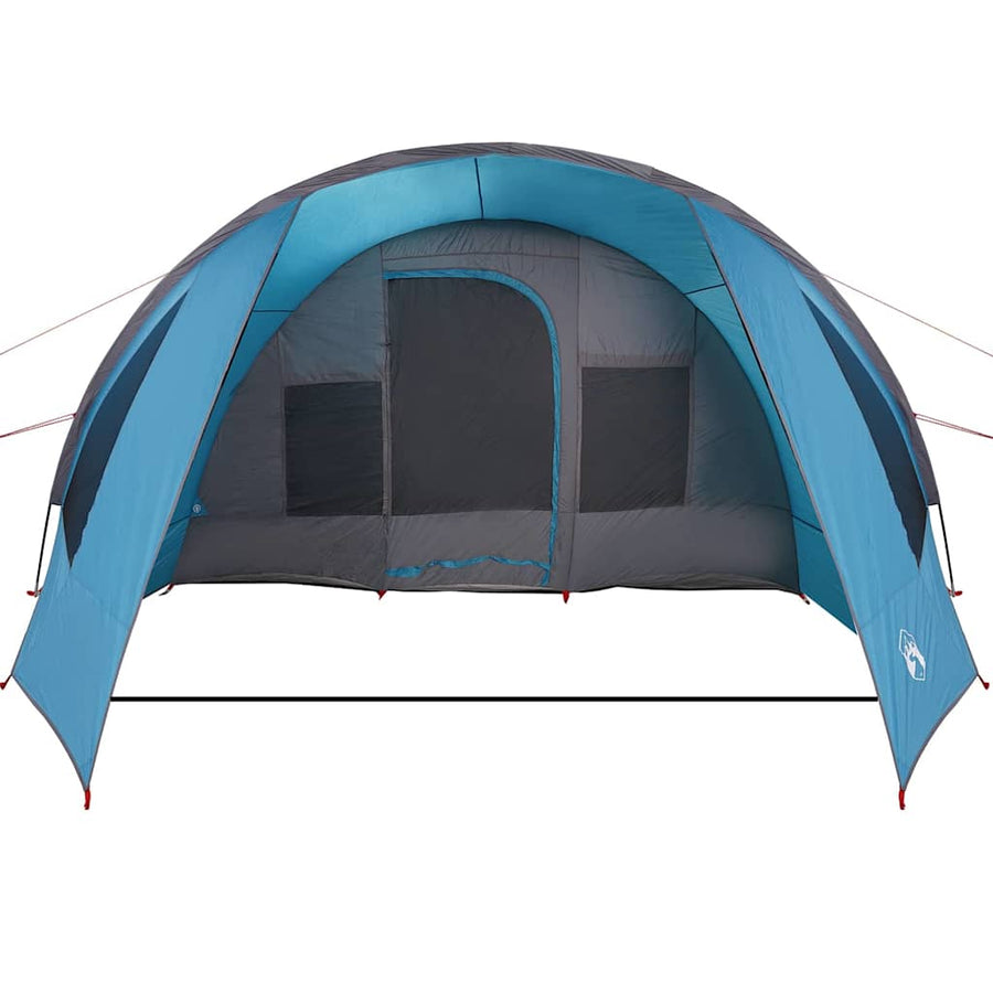 Tunneltent met dak met opslag Blauw en Grijs 778 x 356 x 210 cm