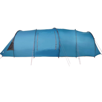 Tunneltent met dak met opslag Blauw en Grijs 778 x 356 x 210 cm