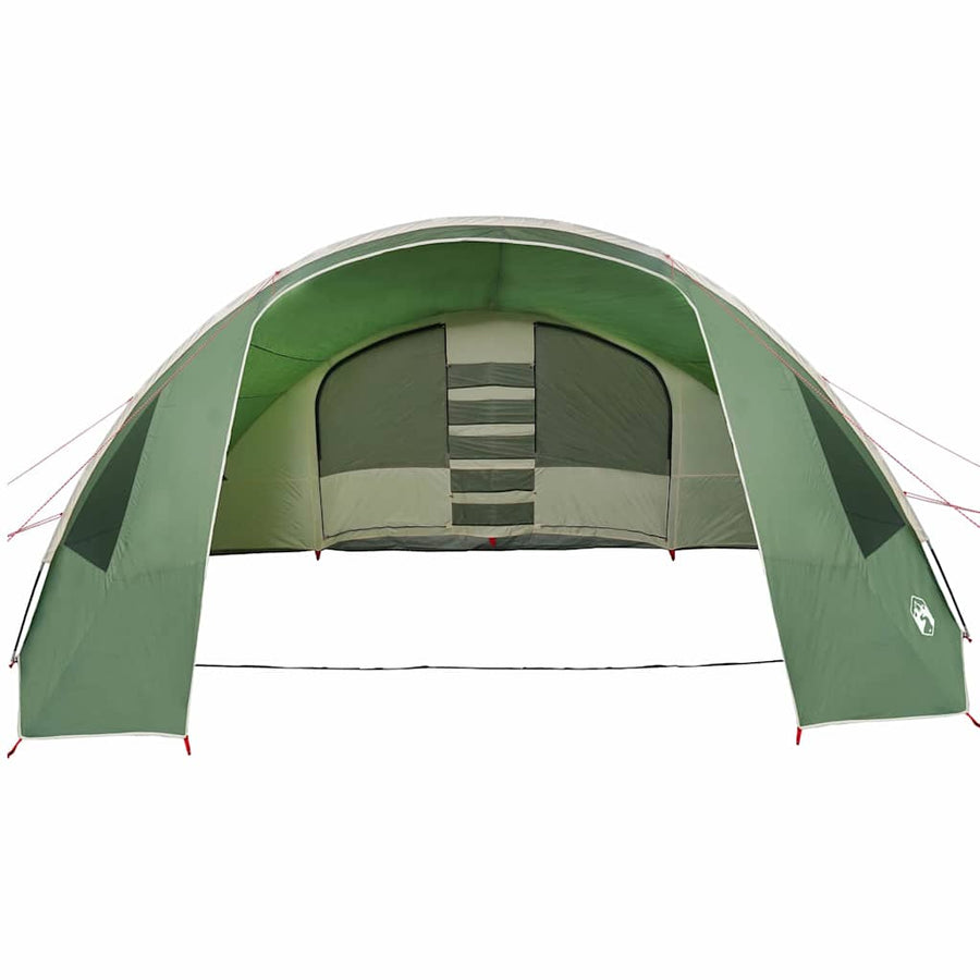 Tunneltent met dak met opslag Groen en Wit 700 x 590 x 215 cm