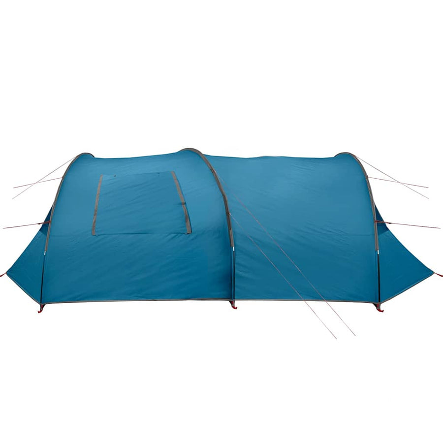 Tunneltent met dak met opslag Blauw en Grijs 700 x 590 x 215 cm