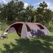 Tunneltent 6-persoons 700x590x215 cm grijs oranje