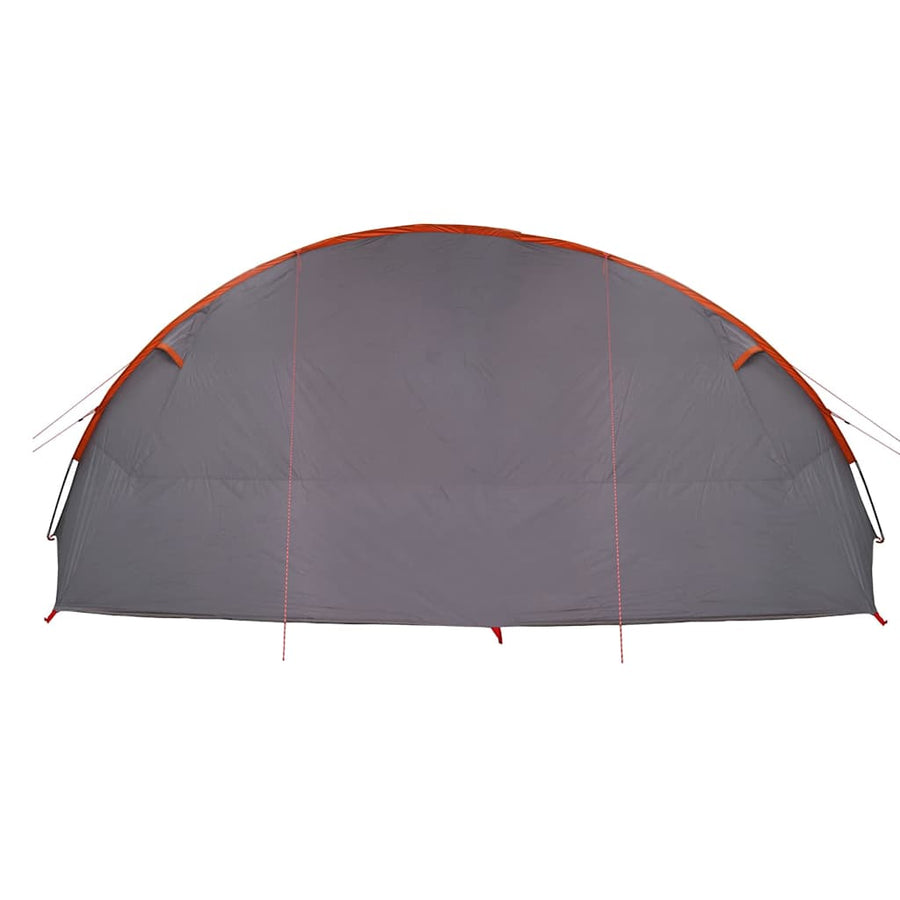 Tunneltent met dak Grijs en Oranje 700 x 590 x 215 cm