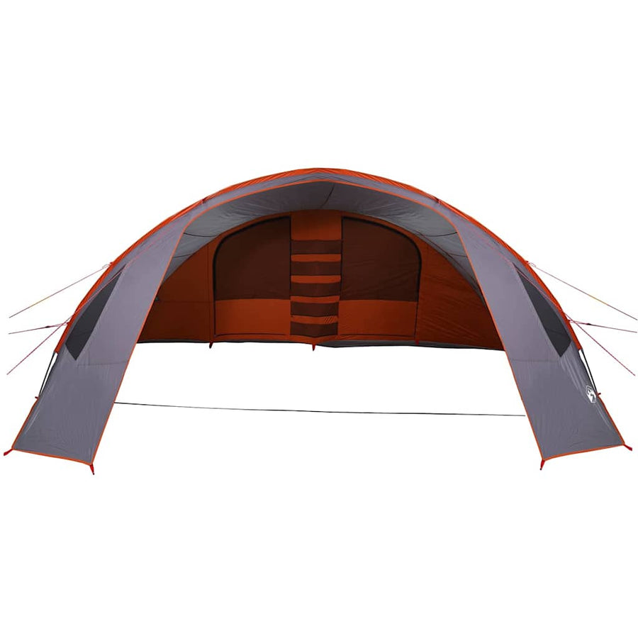 Tunneltent met dak Grijs en Oranje 700 x 590 x 215 cm
