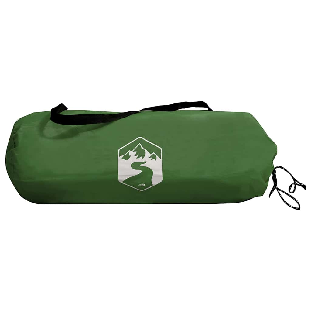 Tunneltent met dak met opslag Groen en Wit 328 x 228 x 115 cm