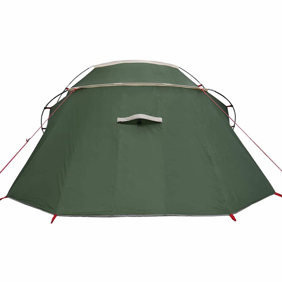 Tunneltent met dak met opslag Groen en Wit 328 x 228 x 115 cm