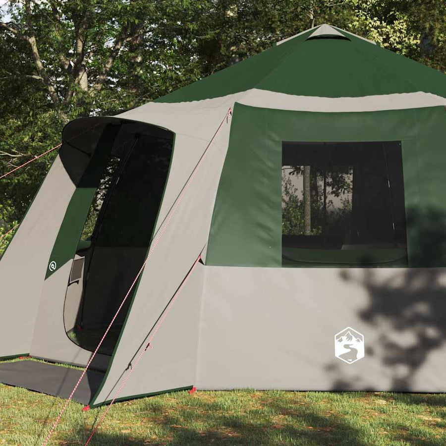 Huisje Tent met dak Groen en Grijs 500 x 500 x 294 cm