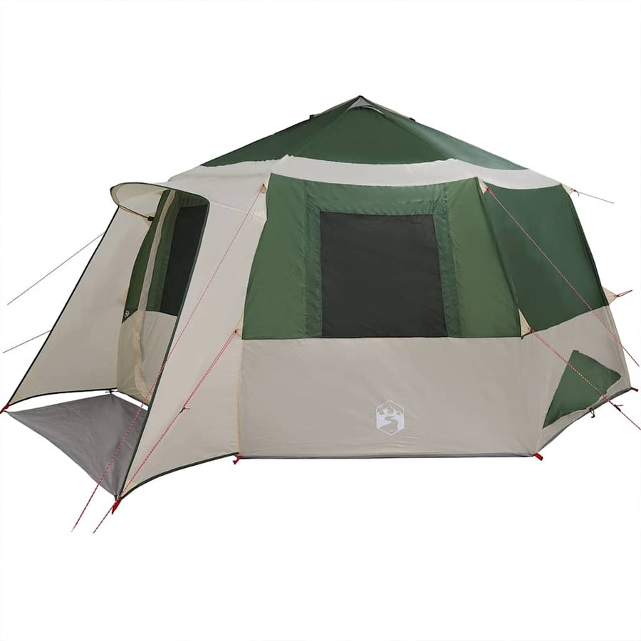 Huisje Tent met dak Groen en Grijs 500 x 500 x 294 cm