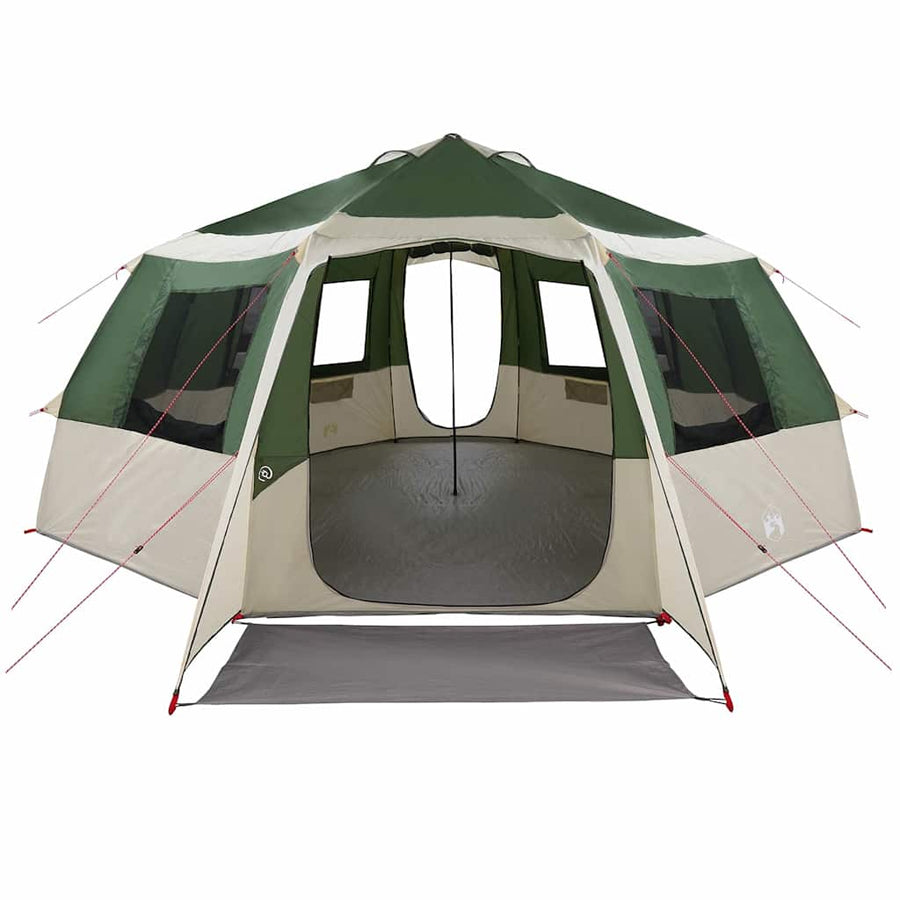 Huisje Tent met dak Groen en Grijs 500 x 500 x 294 cm