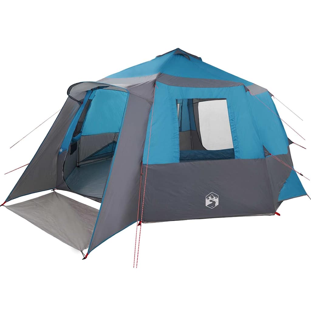 Huisje Tent met dak Blauw en Grijs 500 x 500 x 294 cm