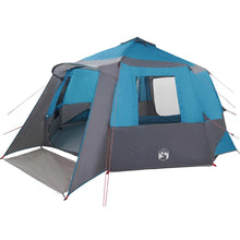 Huisje Tent met dak Blauw en Grijs 500 x 500 x 294 cm