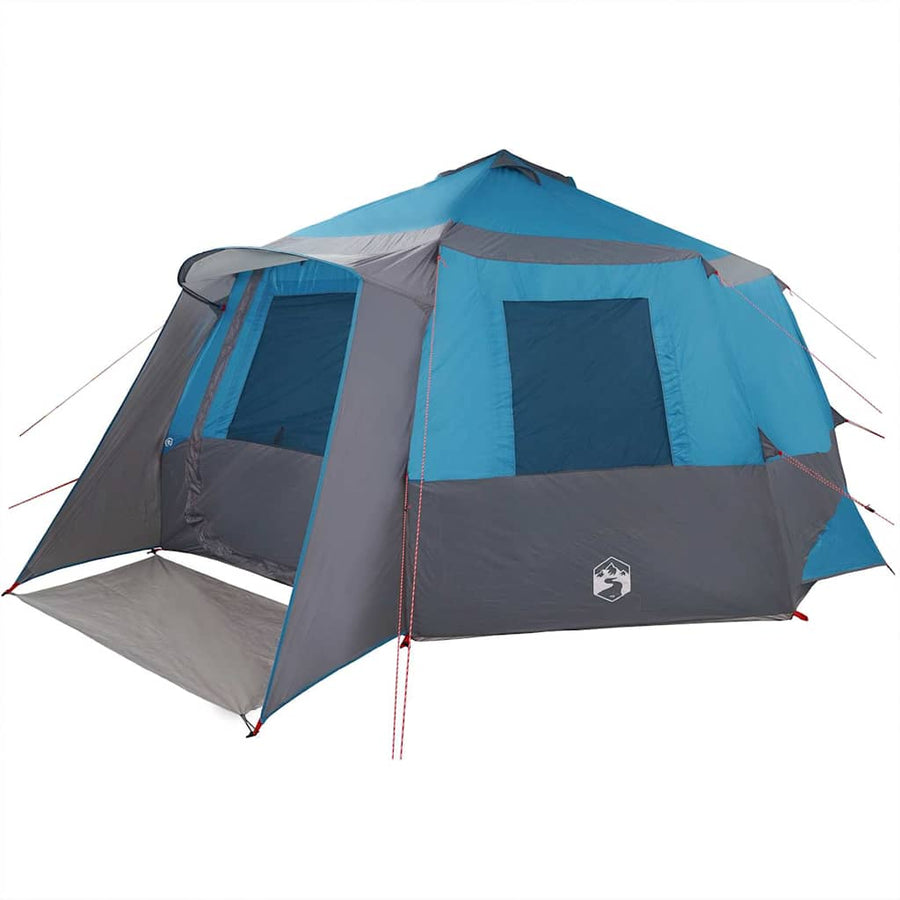 Huisje Tent met dak Blauw en Grijs 500 x 500 x 294 cm