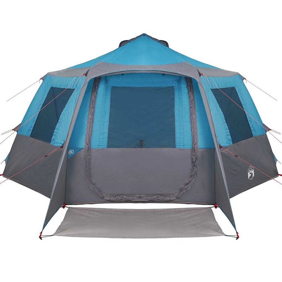 Huisje Tent met dak Blauw en Grijs 500 x 500 x 294 cm