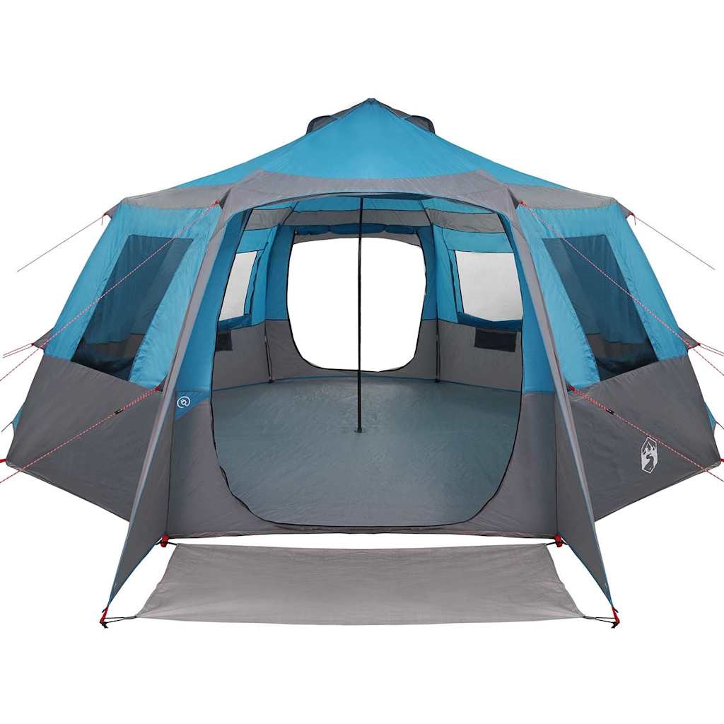 Huisje Tent met dak Blauw en Grijs 500 x 500 x 294 cm