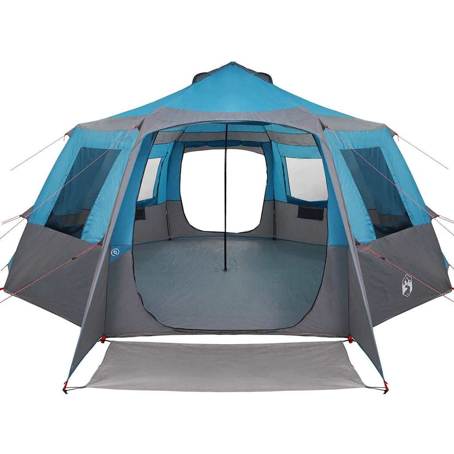 Huisje Tent met dak Blauw en Grijs 500 x 500 x 294 cm