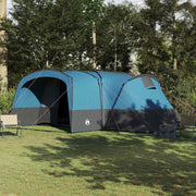 Familietent 12 personen 760x645x230 cm blauw grijs