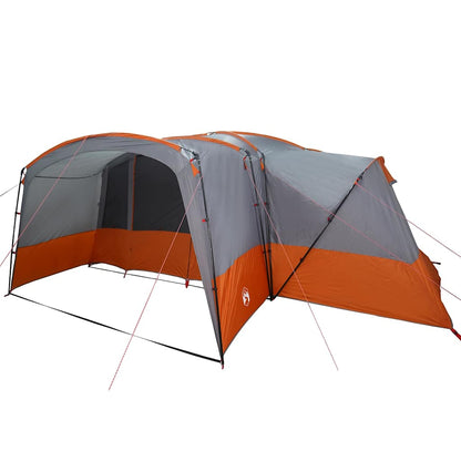 Gezinstent met dak Grijs en Oranje 760 x 645 x 230 cm