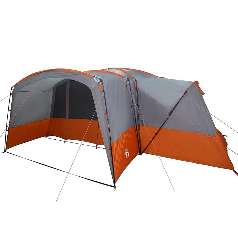 Gezinstent met dak Grijs en Oranje 760 x 645 x 230 cm