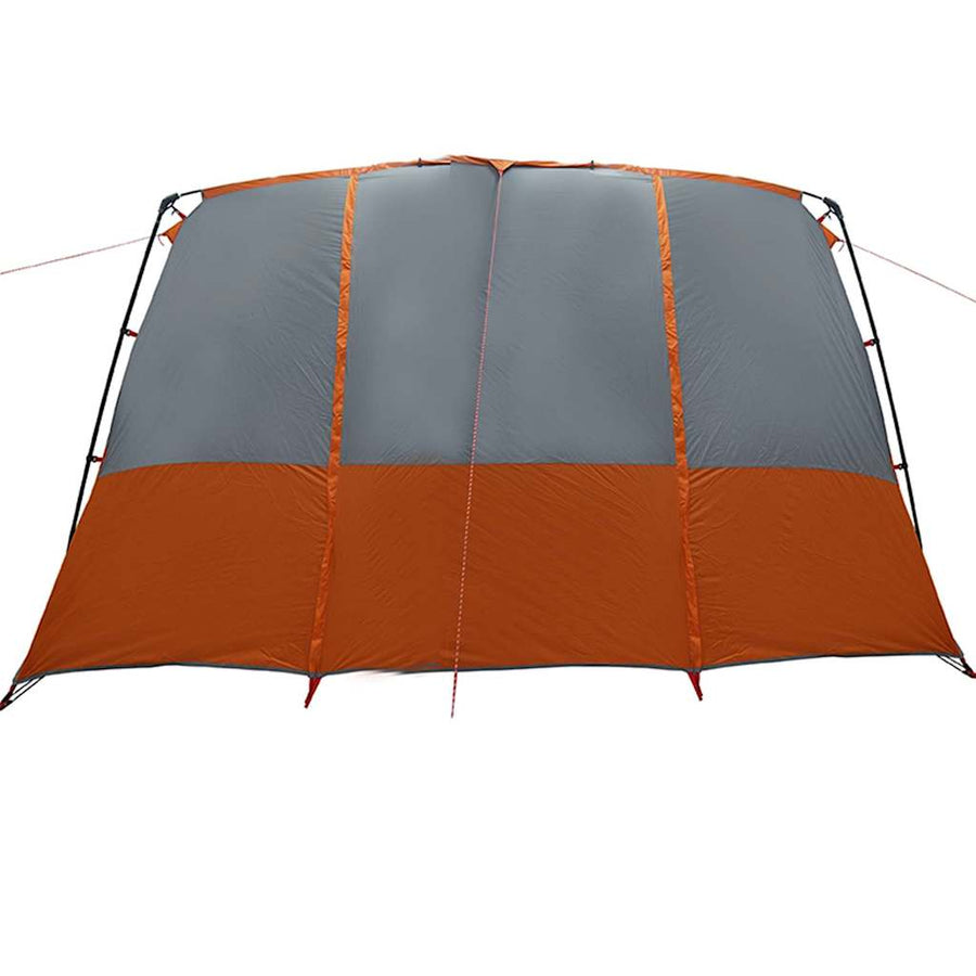 Gezinstent met dak Grijs en Oranje 760 x 645 x 230 cm
