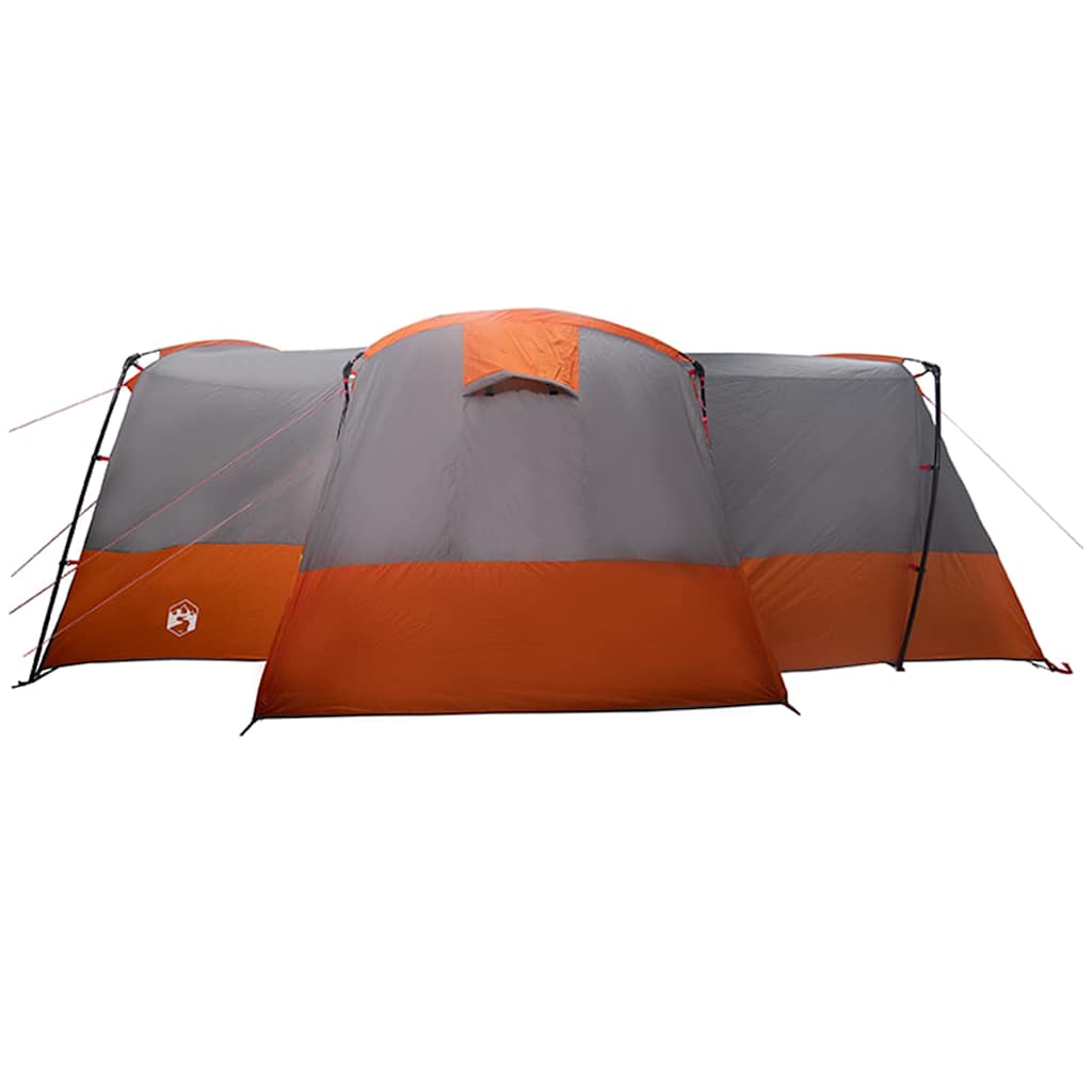Gezinstent met dak Grijs en Oranje 760 x 645 x 230 cm