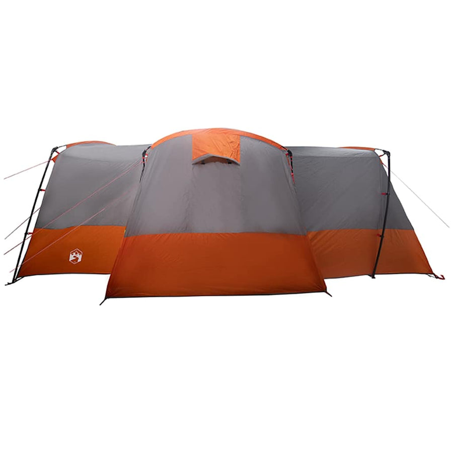 Gezinstent met dak Grijs en Oranje 760 x 645 x 230 cm