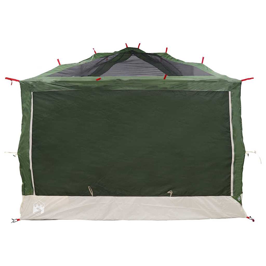 Binnentent met dak met opslag Groen en Grijs 300 x 300 x 250 cm