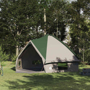 Teepee tent 490x410x210 cm groen wit