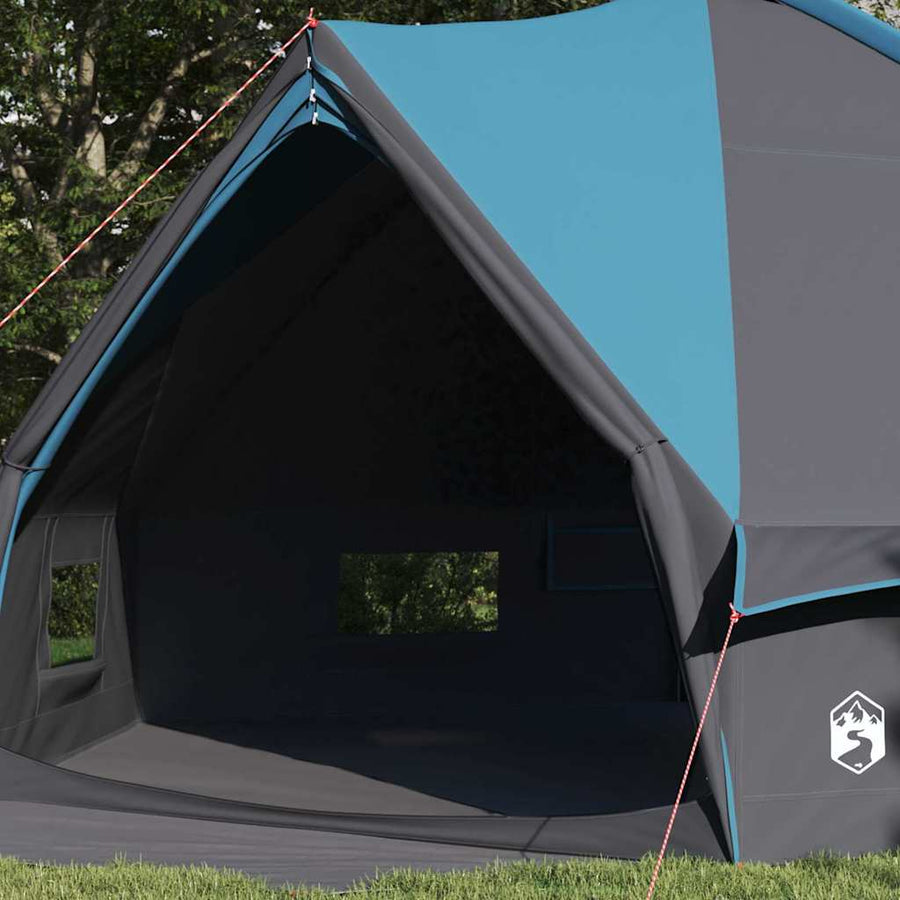Teepee Tent met dak Blauw en Grijs 490 x 410 x 210 cm