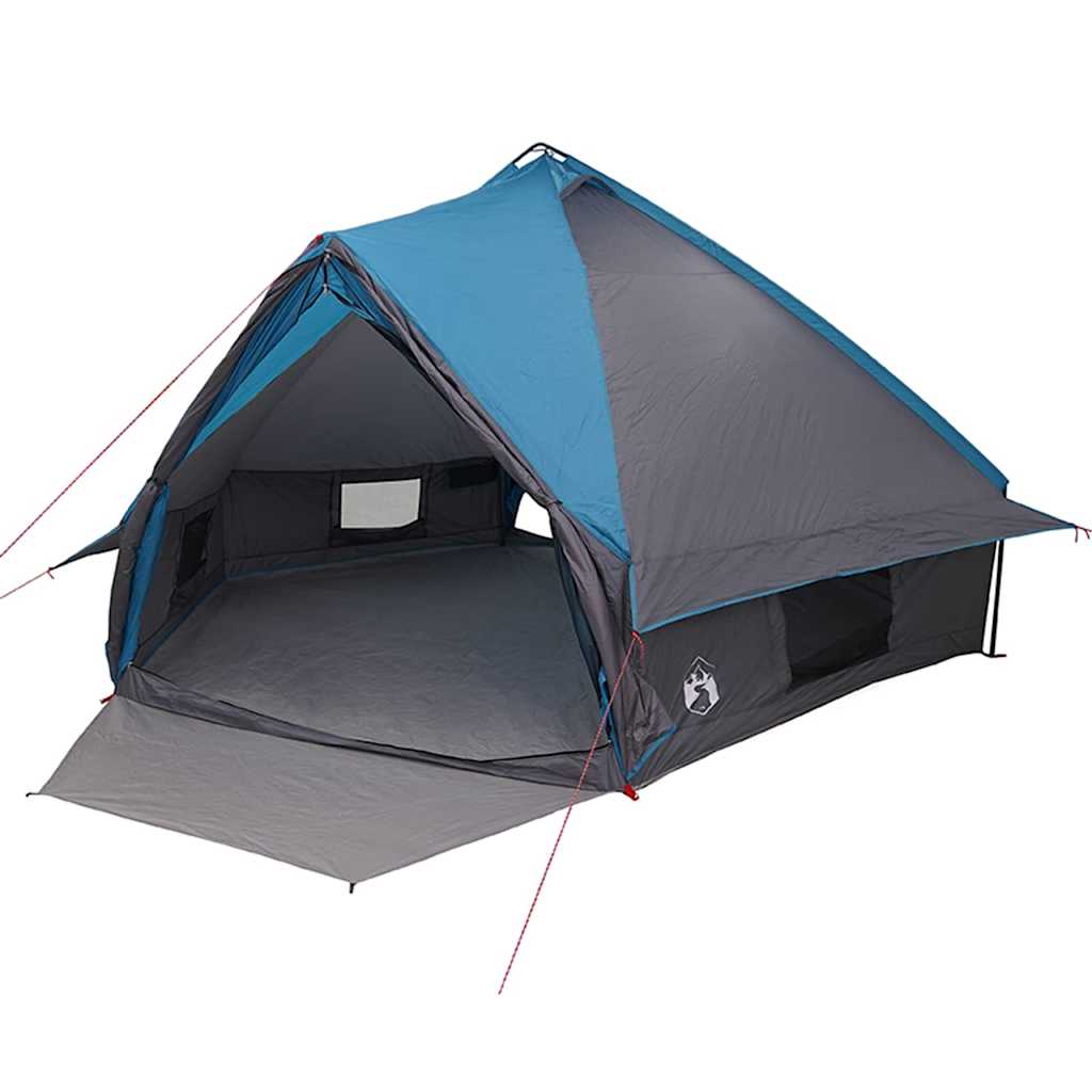 Teepee Tent met dak Blauw en Grijs 490 x 410 x 210 cm