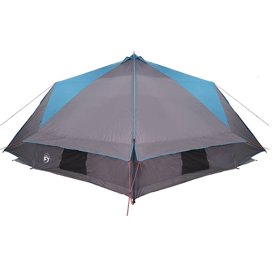 Teepee Tent met dak Blauw en Grijs 490 x 410 x 210 cm