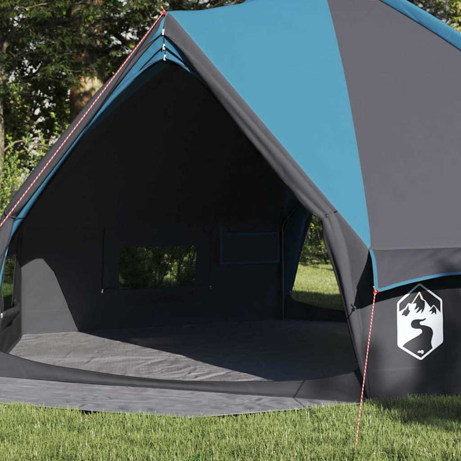 Teepee Tent met dak Blauw en Grijs 490 x 410 x 210 cm