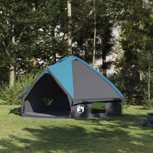 Teepee Tent met dak Blauw en Grijs 490 x 410 x 210 cm