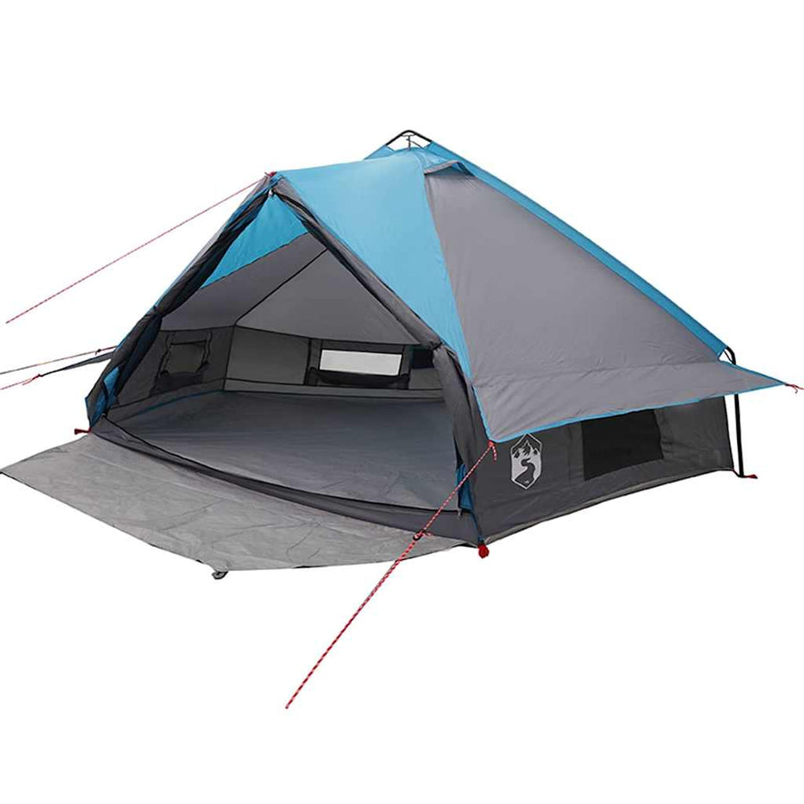 Teepee Tent met dak Blauw en Grijs 490 x 410 x 210 cm