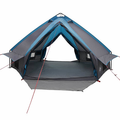Teepee Tent met dak Blauw en Grijs 490 x 410 x 210 cm