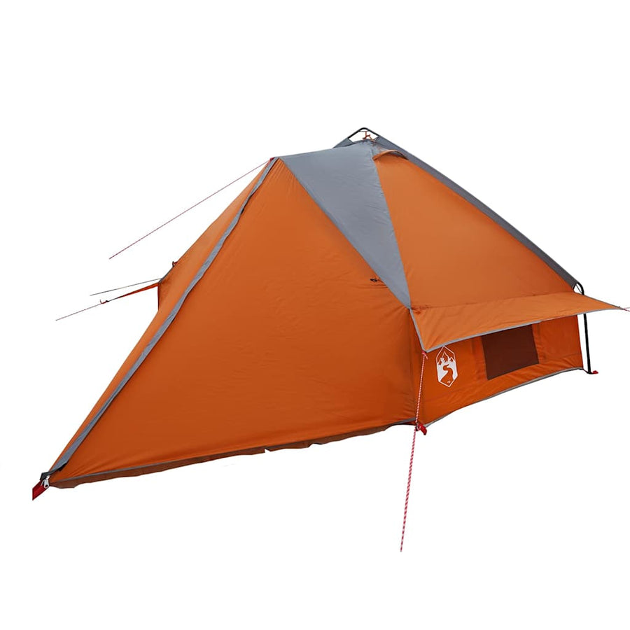 Teepee Tent met dak Grijs en Oranje 490 x 410 x 210 cm