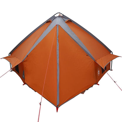 Teepee Tent met dak Grijs en Oranje 490 x 410 x 210 cm