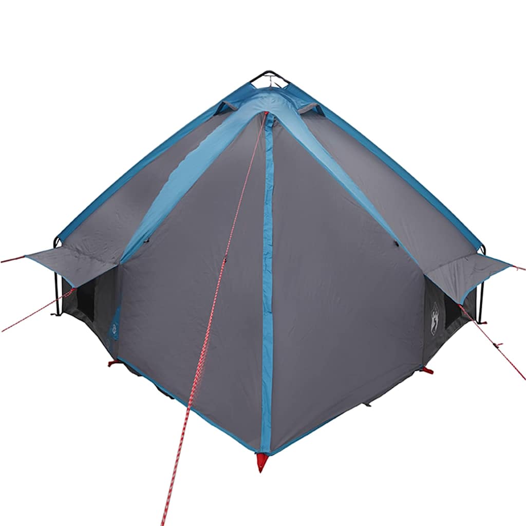 Teepee Tent met dak Blauw en Grijs 490 x 410 x 210 cm