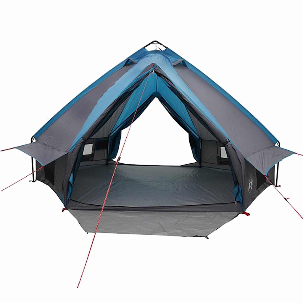 Teepee Tent met dak Blauw en Grijs 490 x 410 x 210 cm