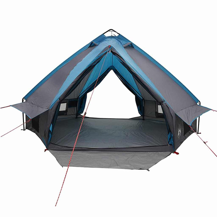 Teepee Tent met dak Blauw en Grijs 490 x 410 x 210 cm