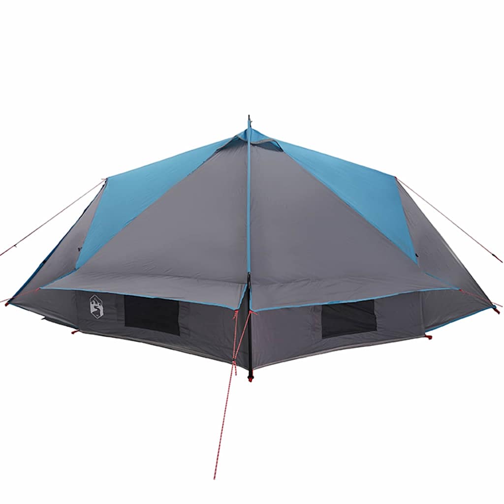 Teepee Tent met dak Blauw en Grijs 490 x 410 x 210 cm