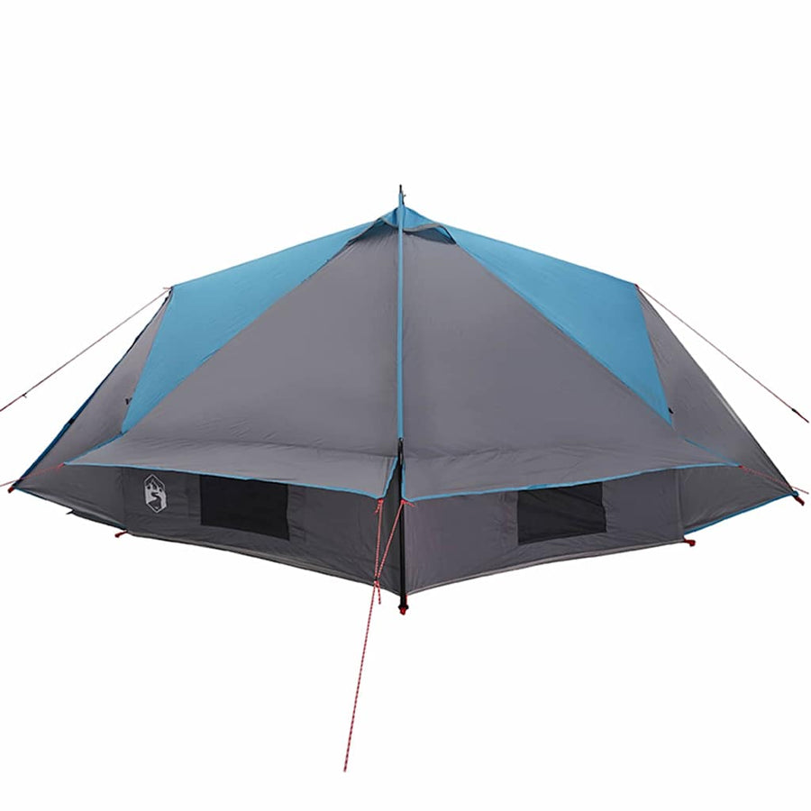 Teepee Tent met dak Blauw en Grijs 490 x 410 x 210 cm