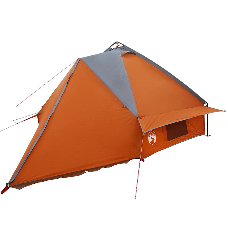 Teepee Tent met dak Grijs en Oranje 490 x 410 x 210 cm
